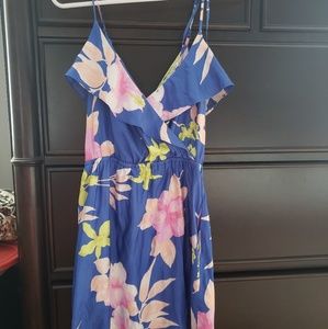 floral strappy dress